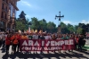 El consejero valenciano de Educación de Compromís hace pancarta del catalanismo en Castellón